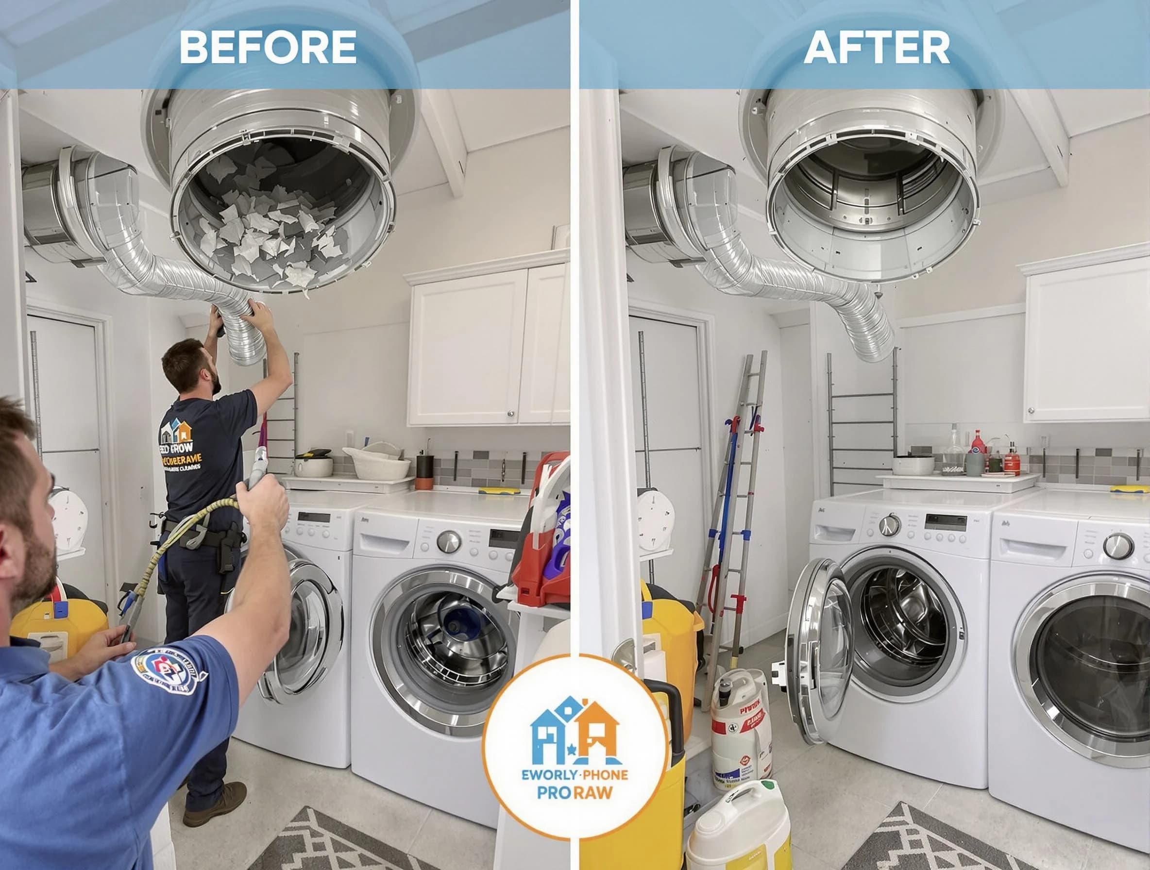 Residential dryer vent cleaning by Smyrna Dryer Vent Cleaning in Smyrna
