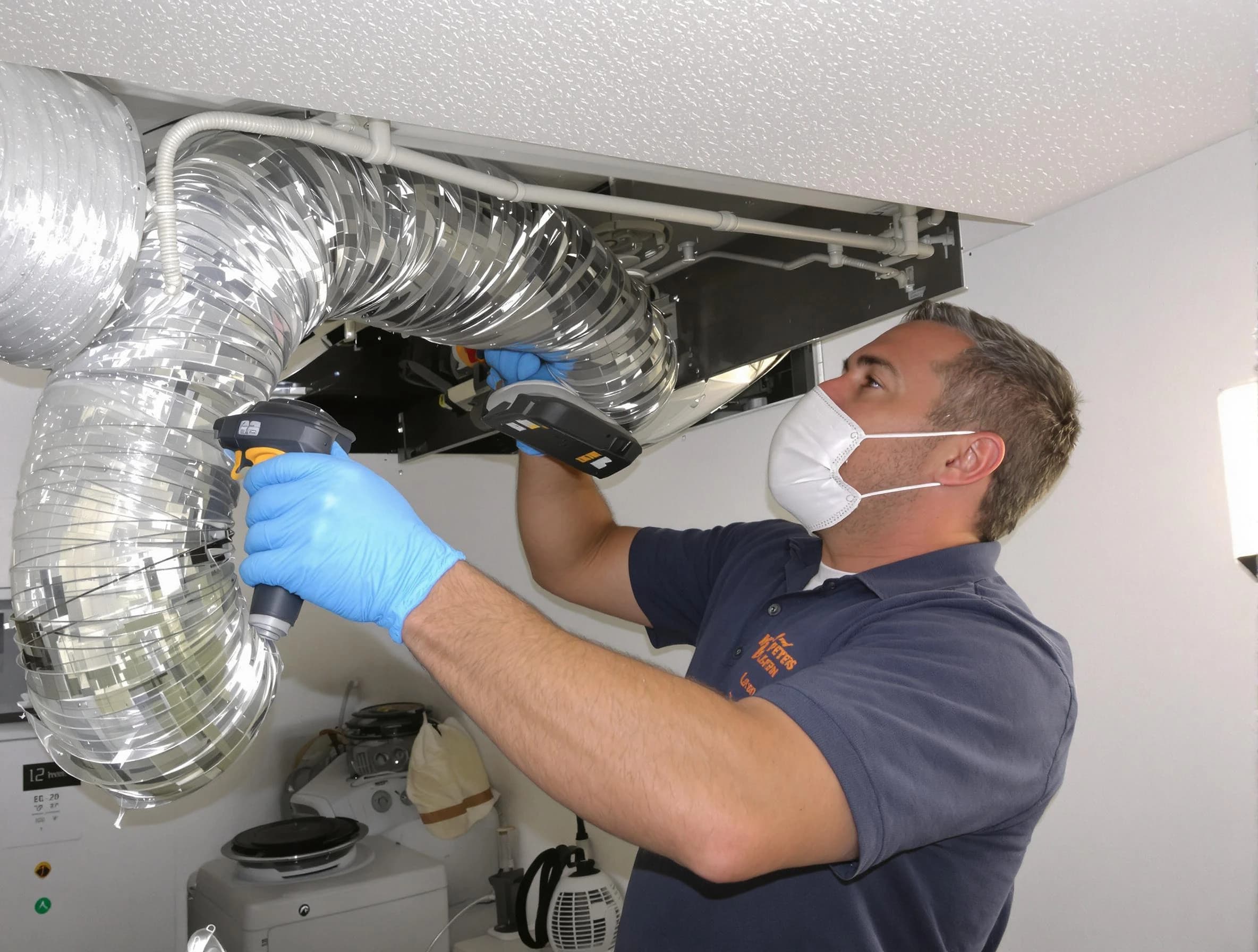Smyrna Dryer Vent Cleaning professional performing thorough residential dryer vent cleaning in Smyrna